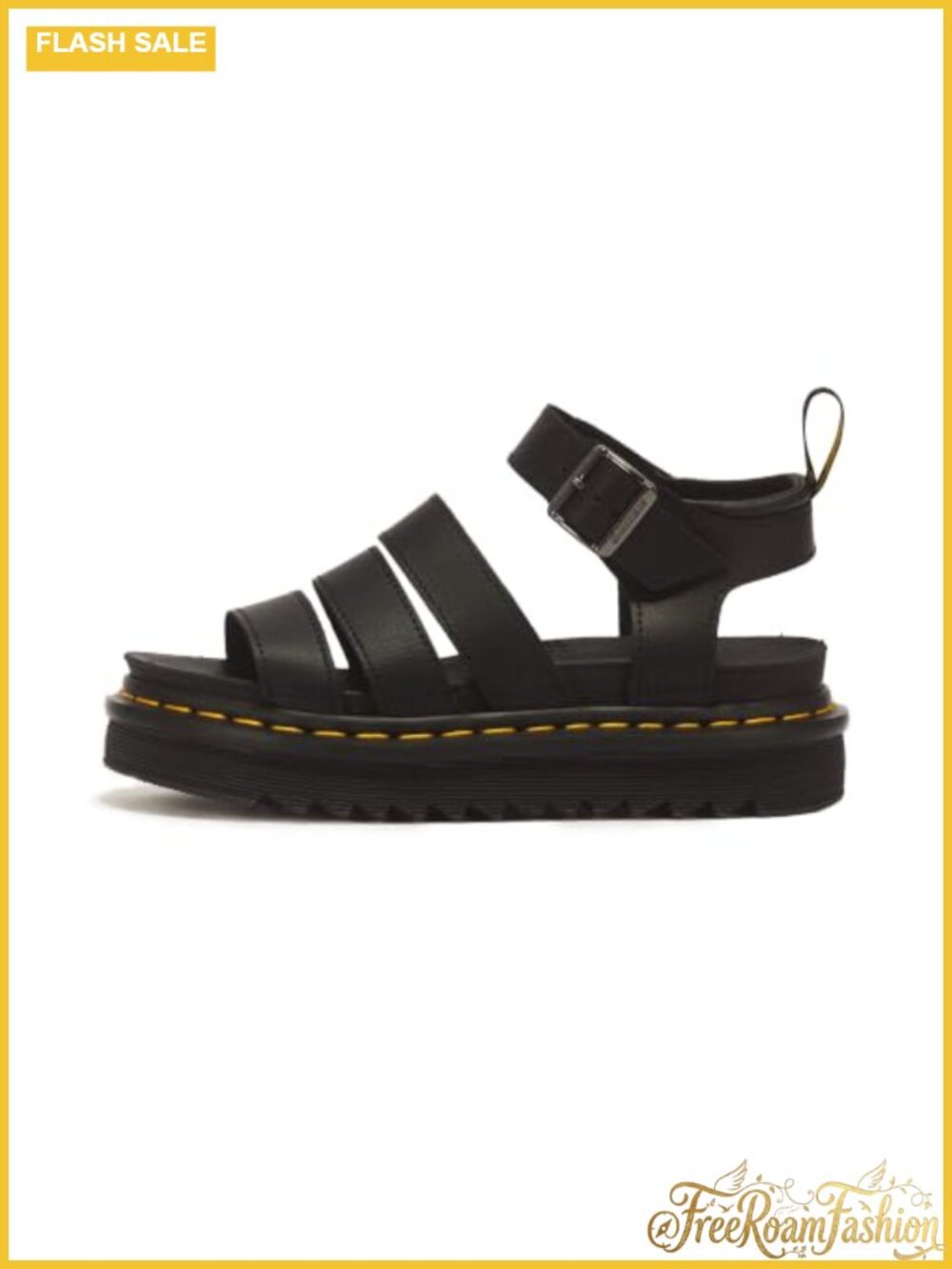 PU Coated Leather Platform Slingback Sandals Casual Comfort